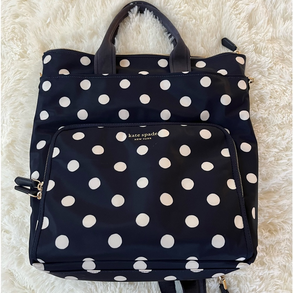 Kate Spade NY - The Little Better Sam Sunshine Dot Convertible Backpack